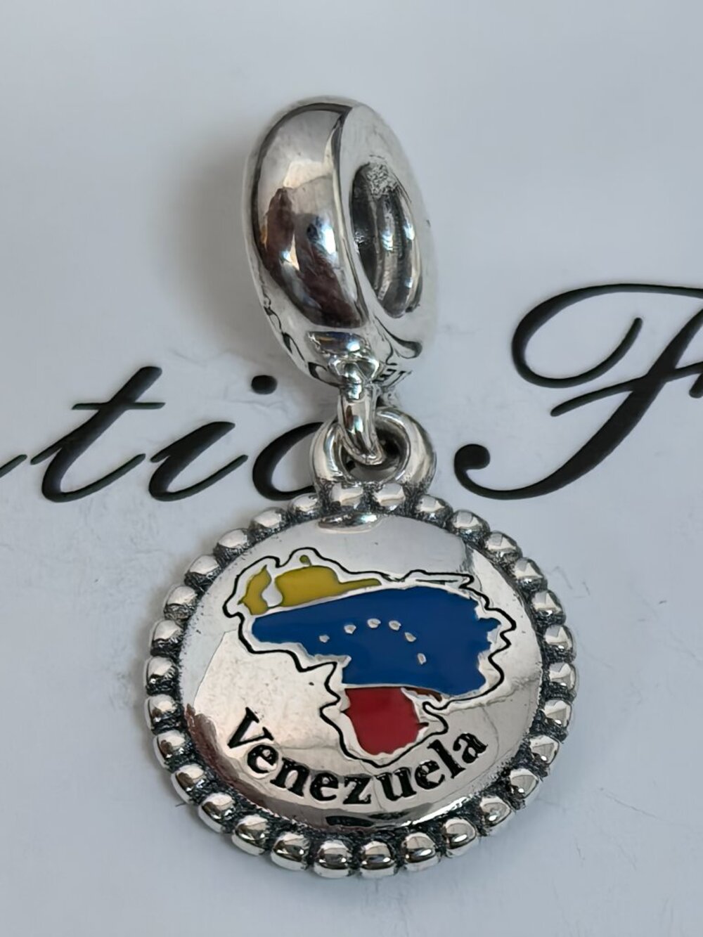 Pandora Venezuela Exclusive Charm Pendant, S925 Silver Jewelry Bracelets